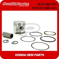 (Honda Non OEM) Piston Kit 12v (39mm) (Inc Rings, Pin, Circlip)