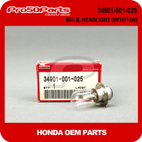 (Honda OEM) Z50JZ/ GZ - Bulb, Headlight (6v15/15w)