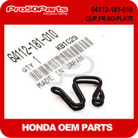(Honda OEM) Z50R - Clip, Front Number Plate