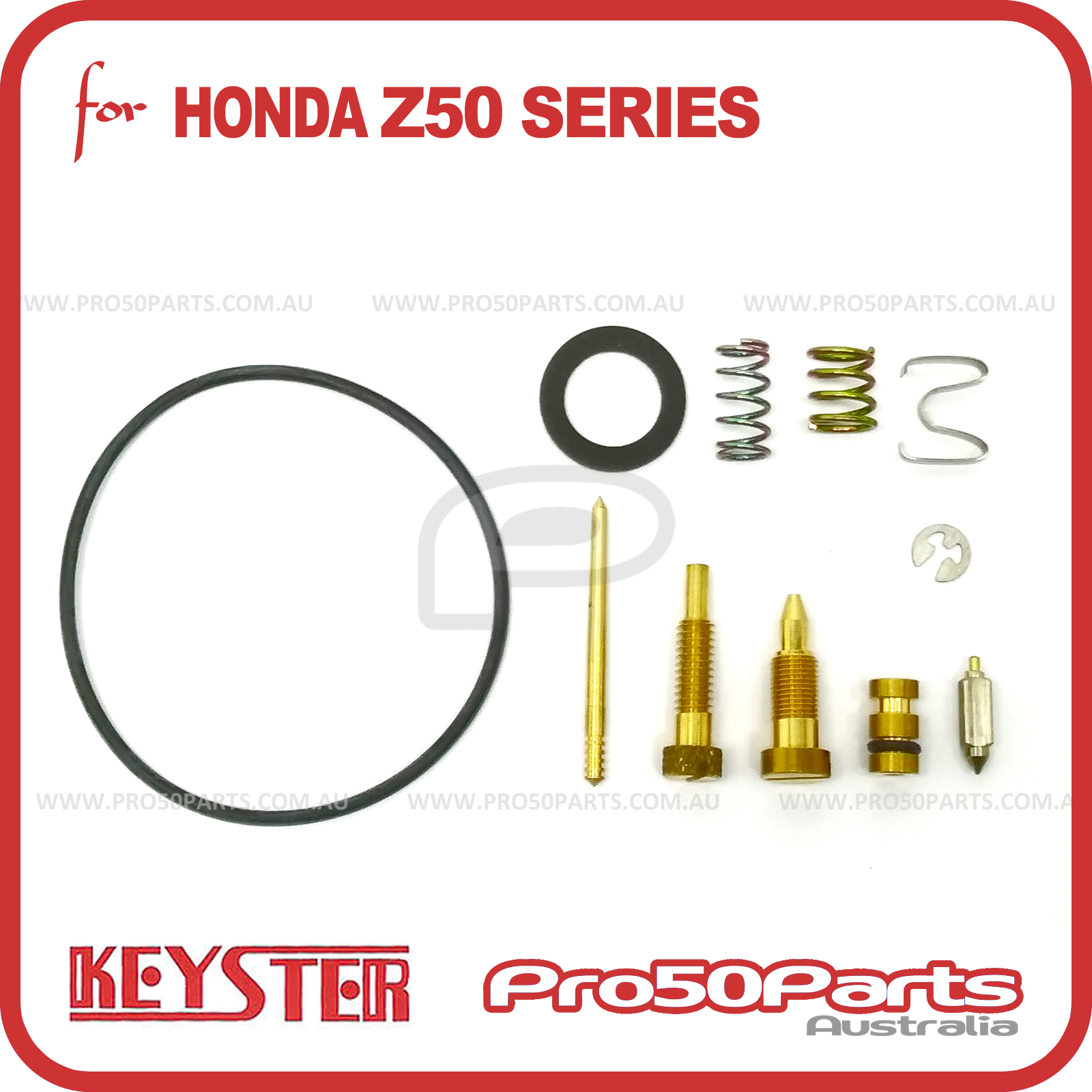 Kit Ricostruzione Carburatore Per Honda Z50A 68-71 Z50 K0 K1 K2 - Rif KH-0277