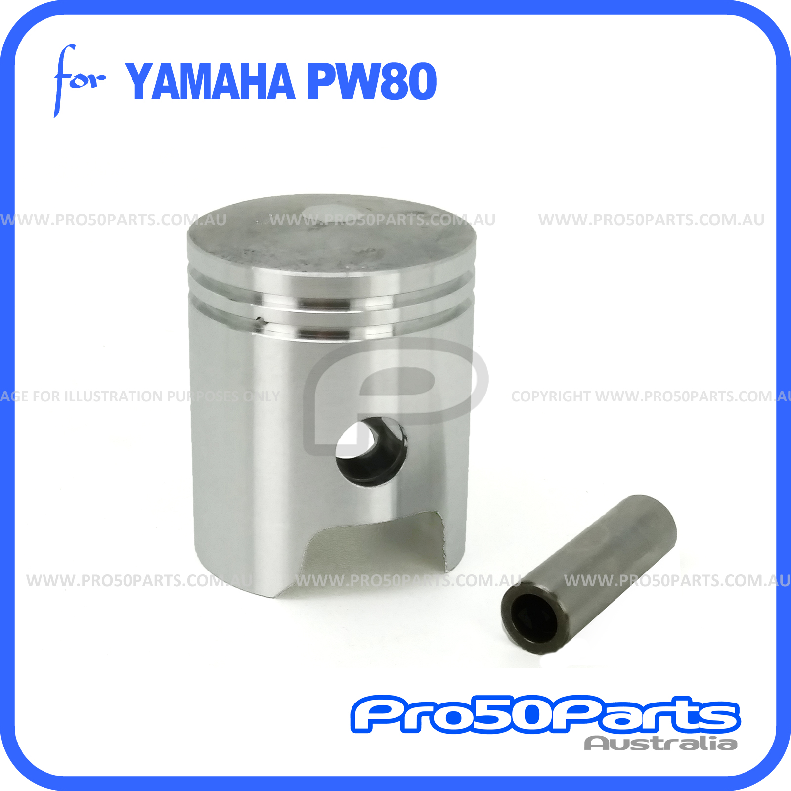 (PW80) Piston Rebuild Kit (47.50mm, Big Bore)