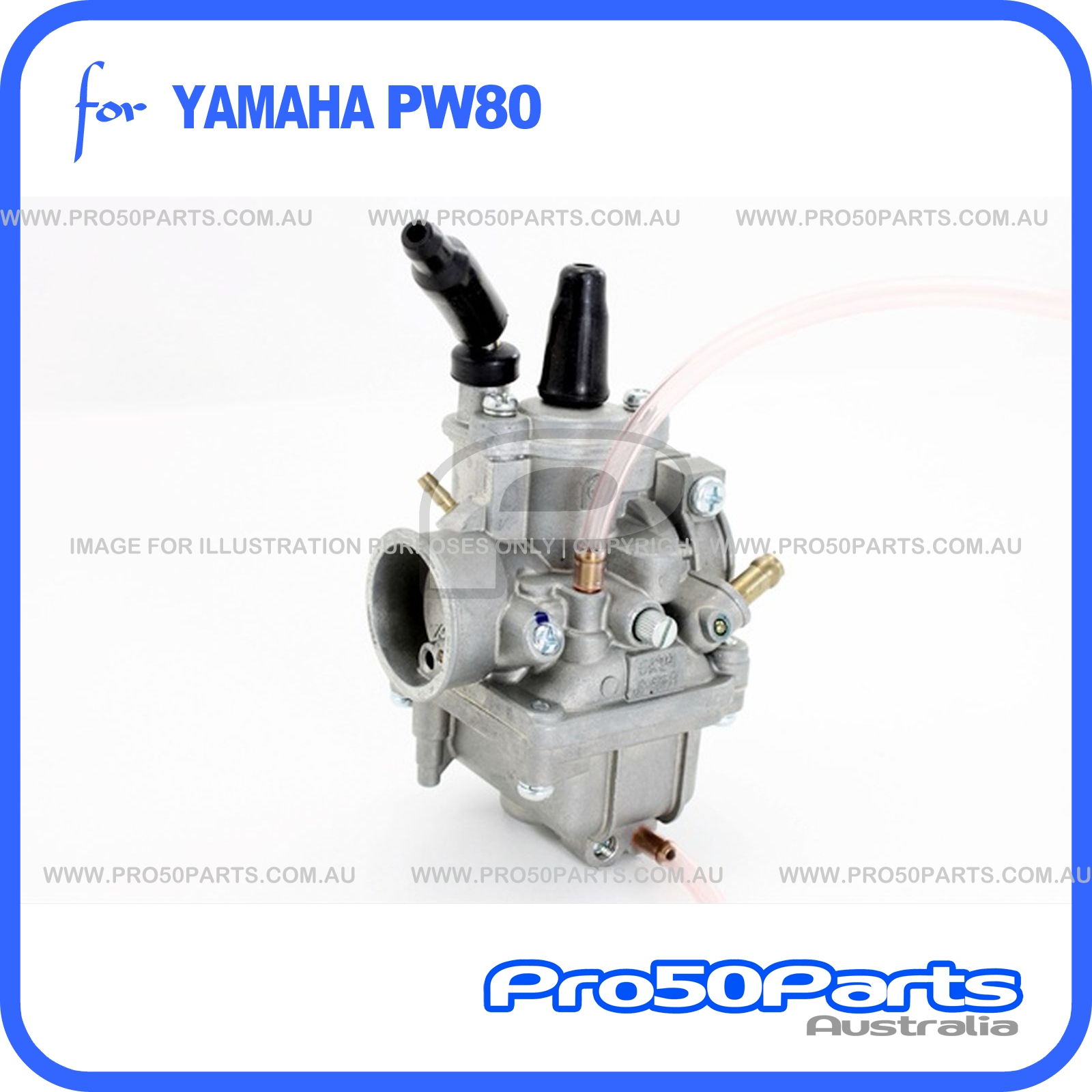 Yamaha PW80 Carburetor, Carby