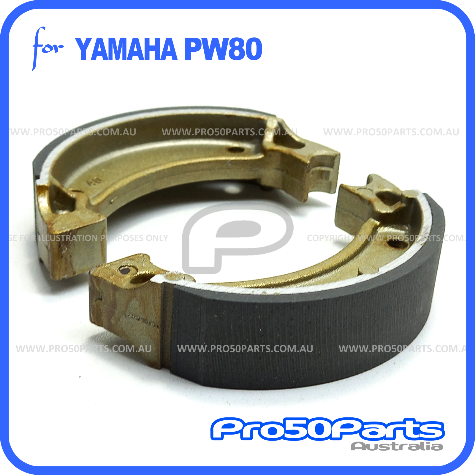 Pw80 Rear Brake Spring Yamaha PW80 Front Brake Shoe