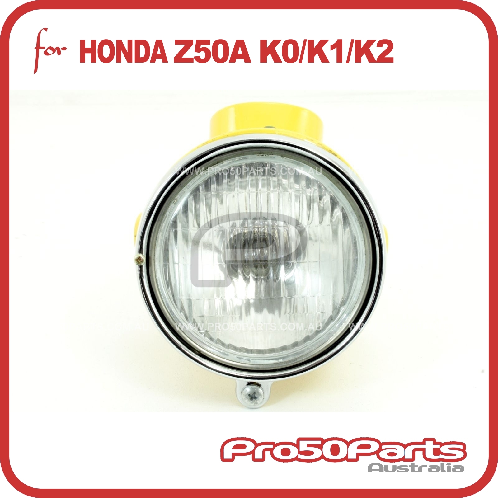 NiceCNC Headlight Lamp Socket For Honda Z50 Z50A K3-K6 ST70 Dax with 6V 25W Bulb 
