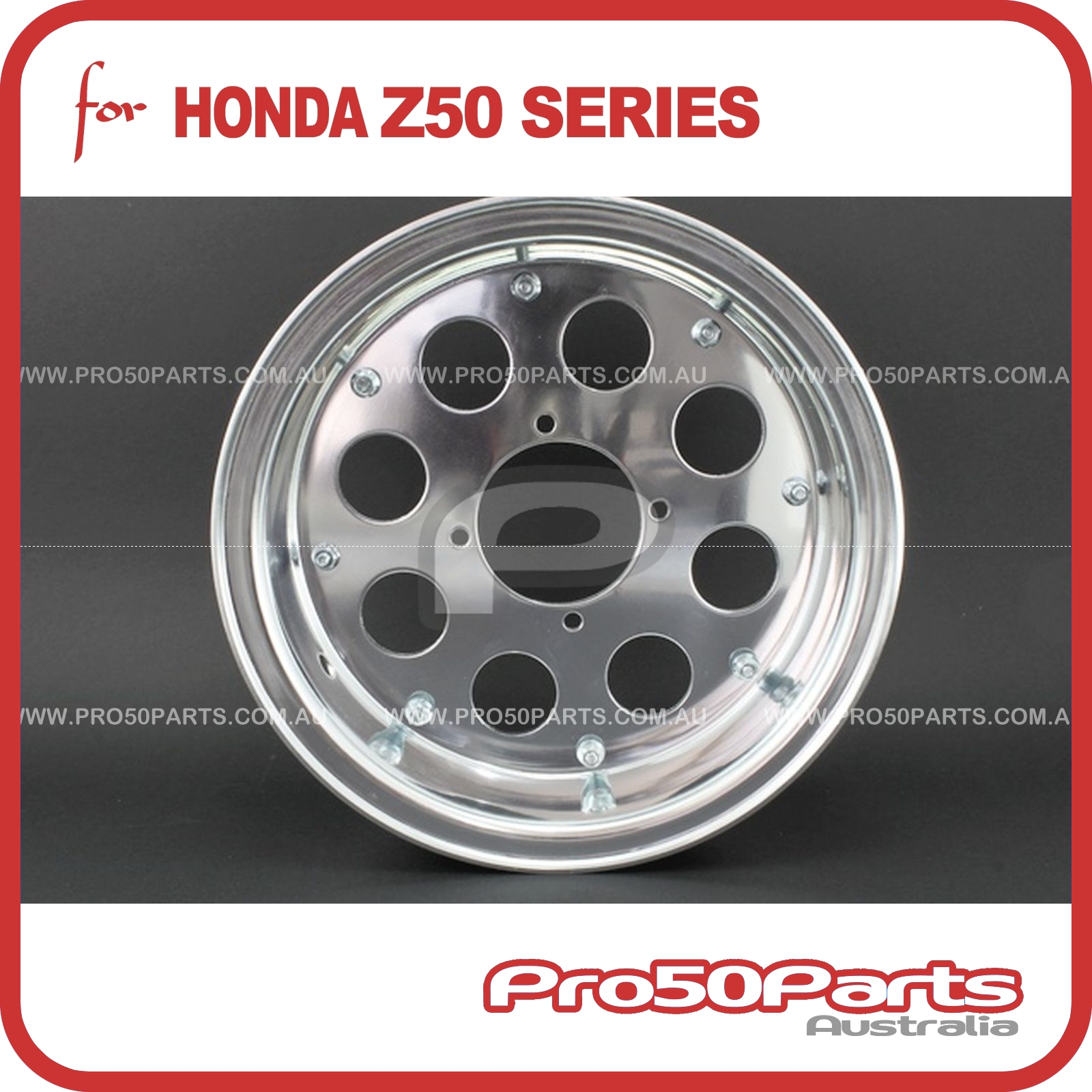 Honda Aftermarket Z50 Alloy Front or Rear Wheel Rim
