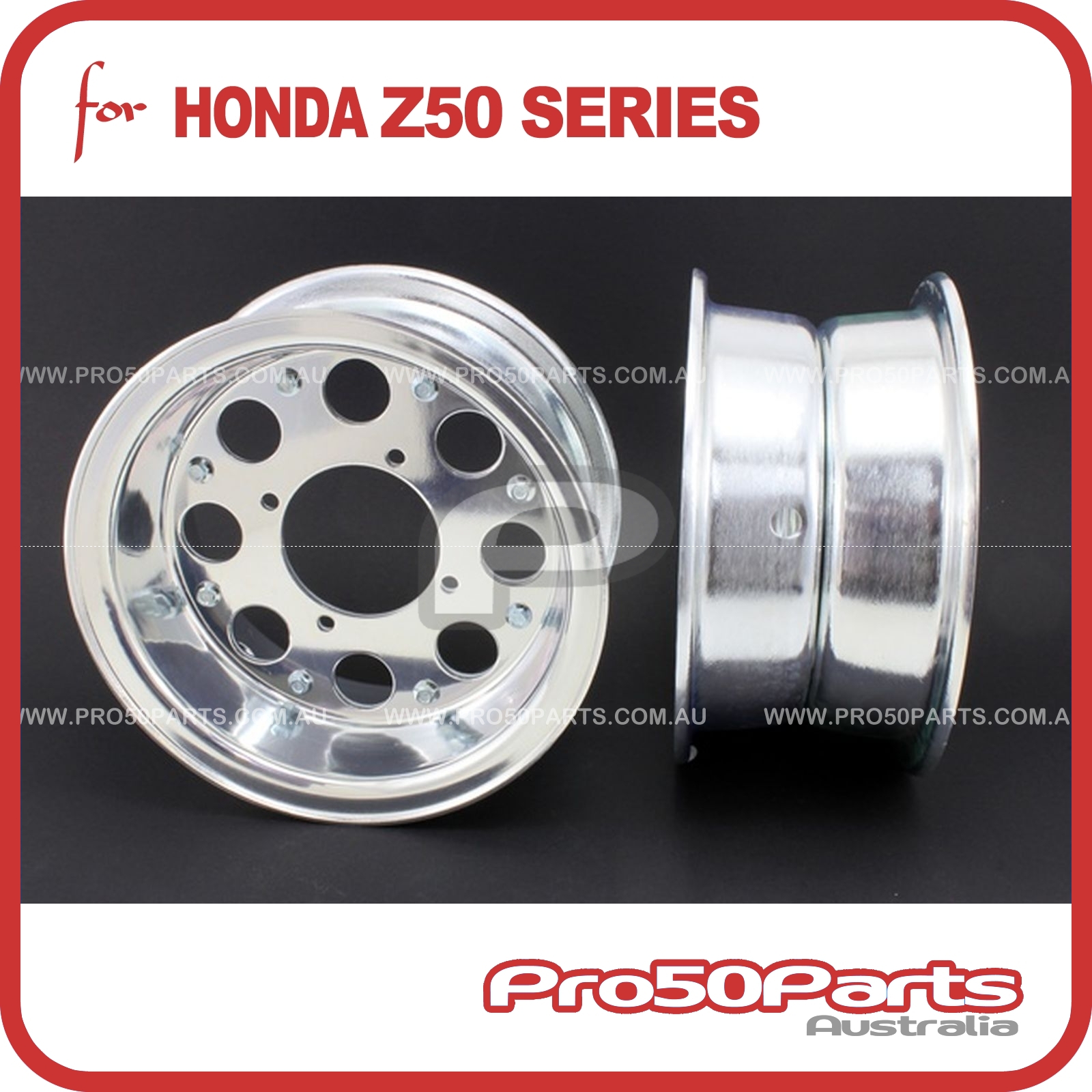 Honda Aftermarket Z50 Alloy Front or Rear Wheel Rim