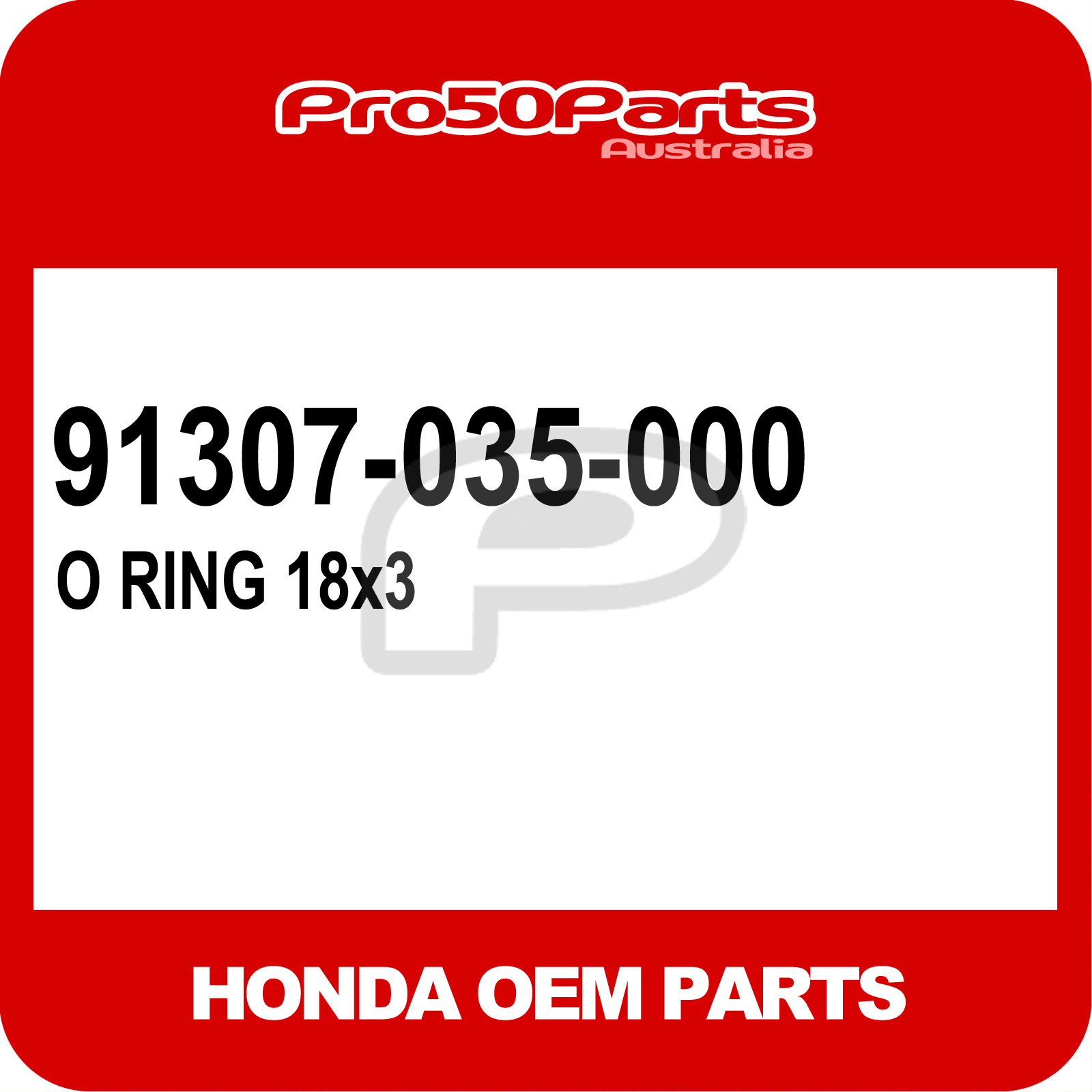 (Honda OEM) Z50/ CRF50 Oil Ring (18x3)