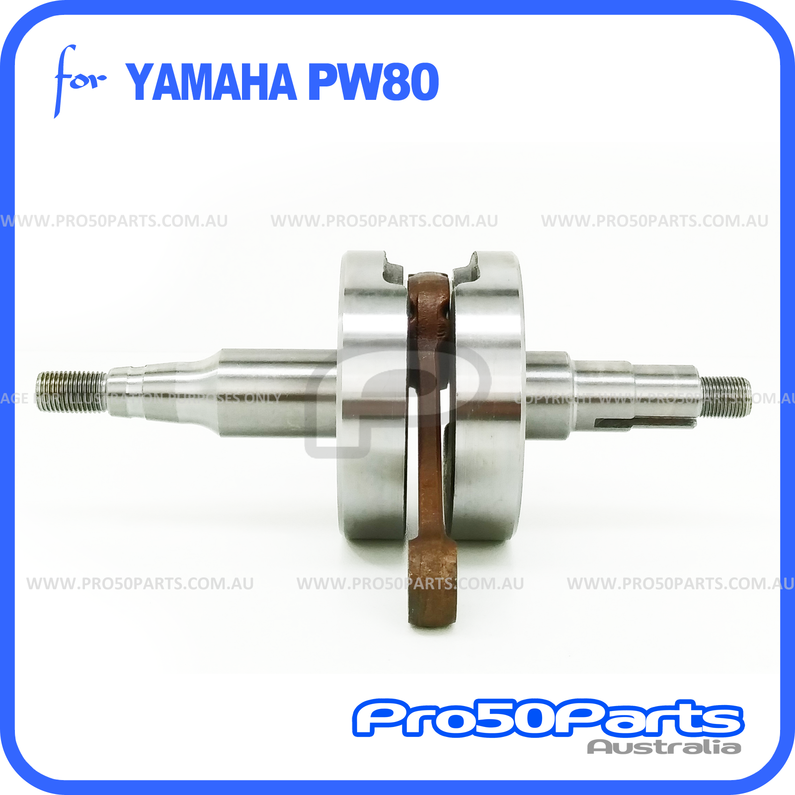 Yamaha PW80 Crankshaft Assy