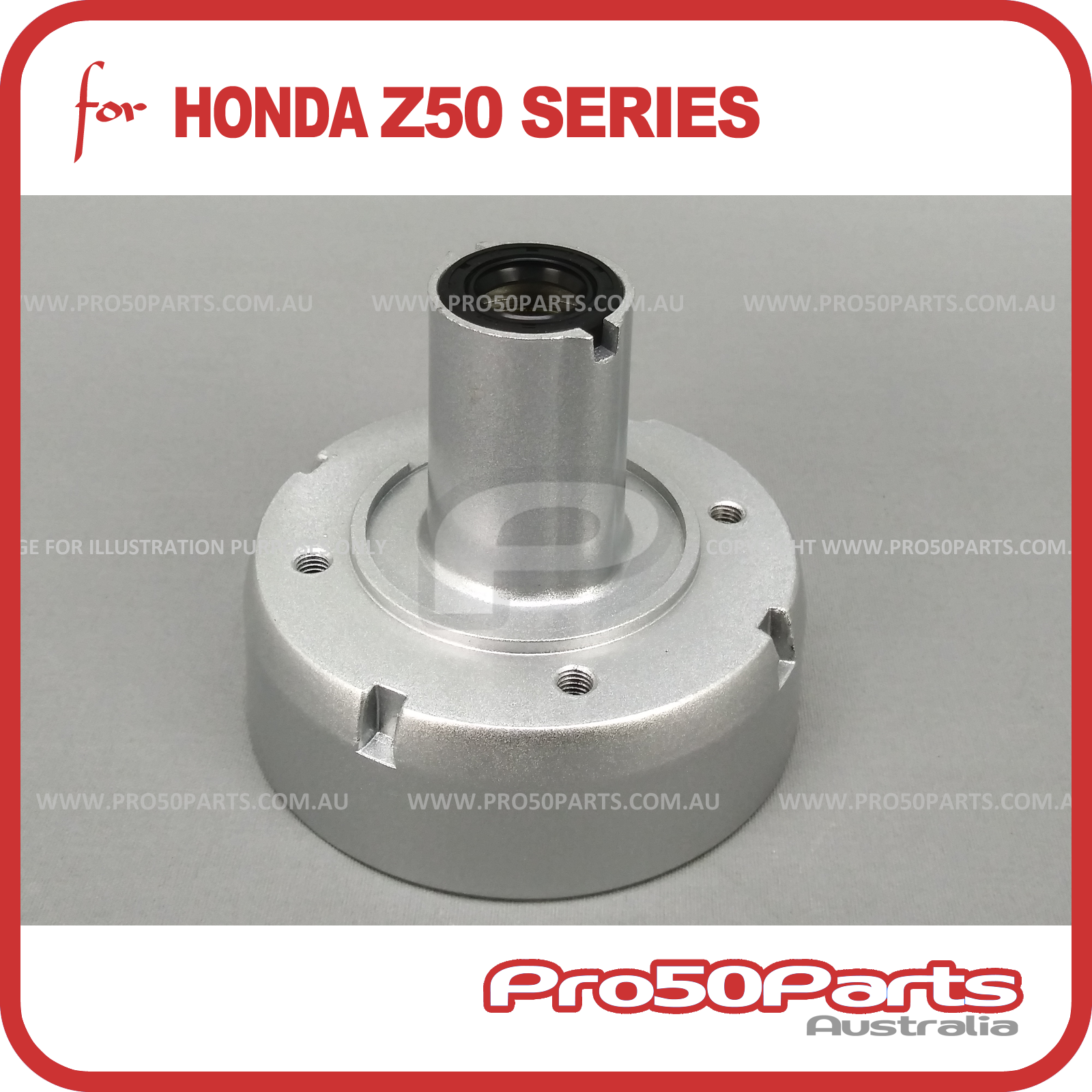 Aftermarket Honda Monkey Z50 Front Brake Drum Hub Assy