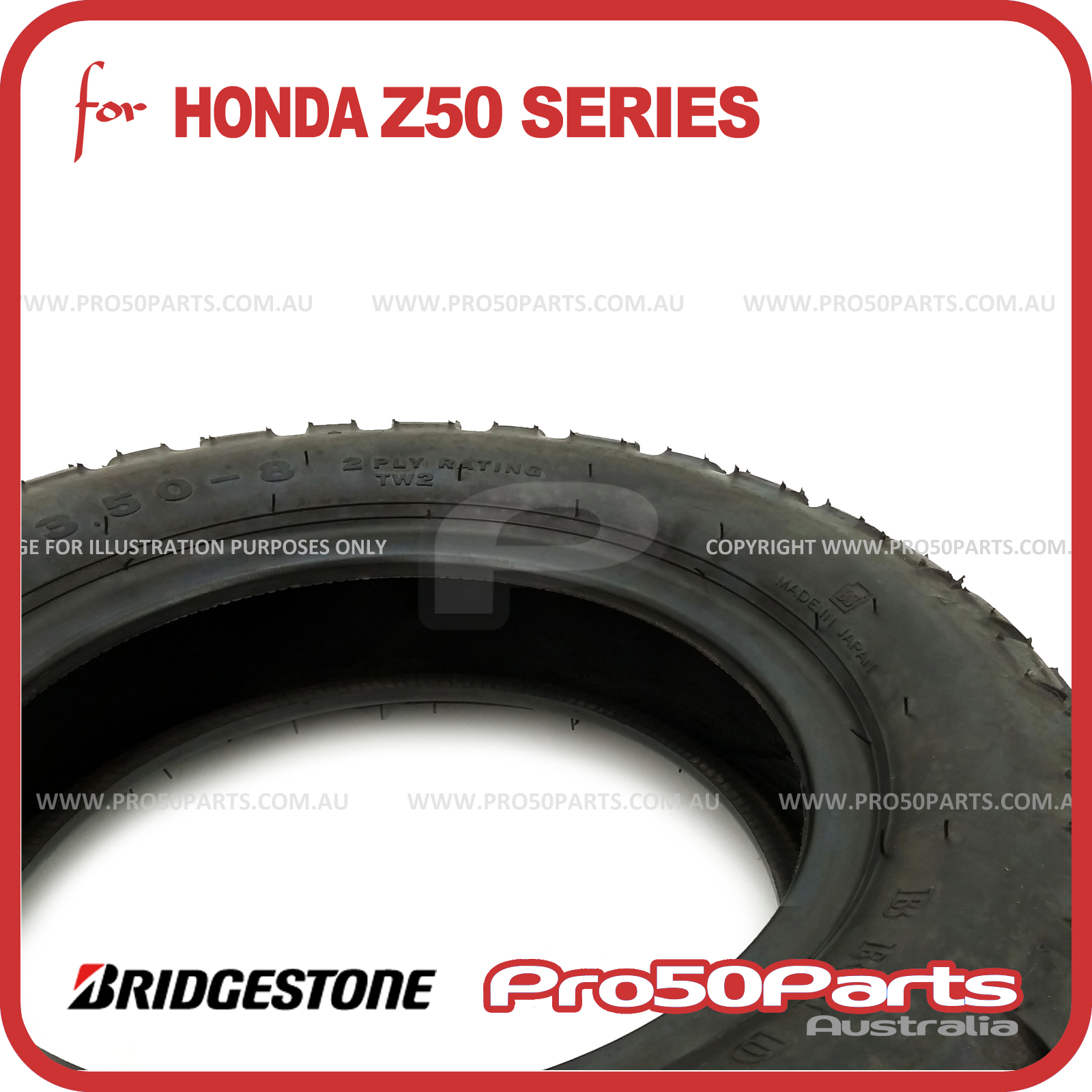 Bridgestone Trail Wing TW101 Front Tire 110/80-19 / Radial / J Spec Bridgestone Trail Wing TW101 Front Tire 110/80-19 / Radial / J Spec
