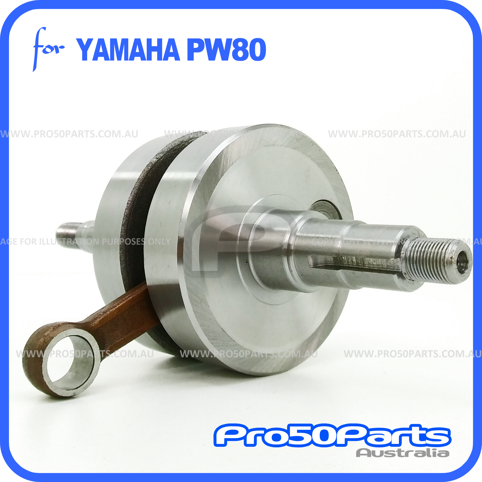 Yamaha PW80 Crankshaft Assy