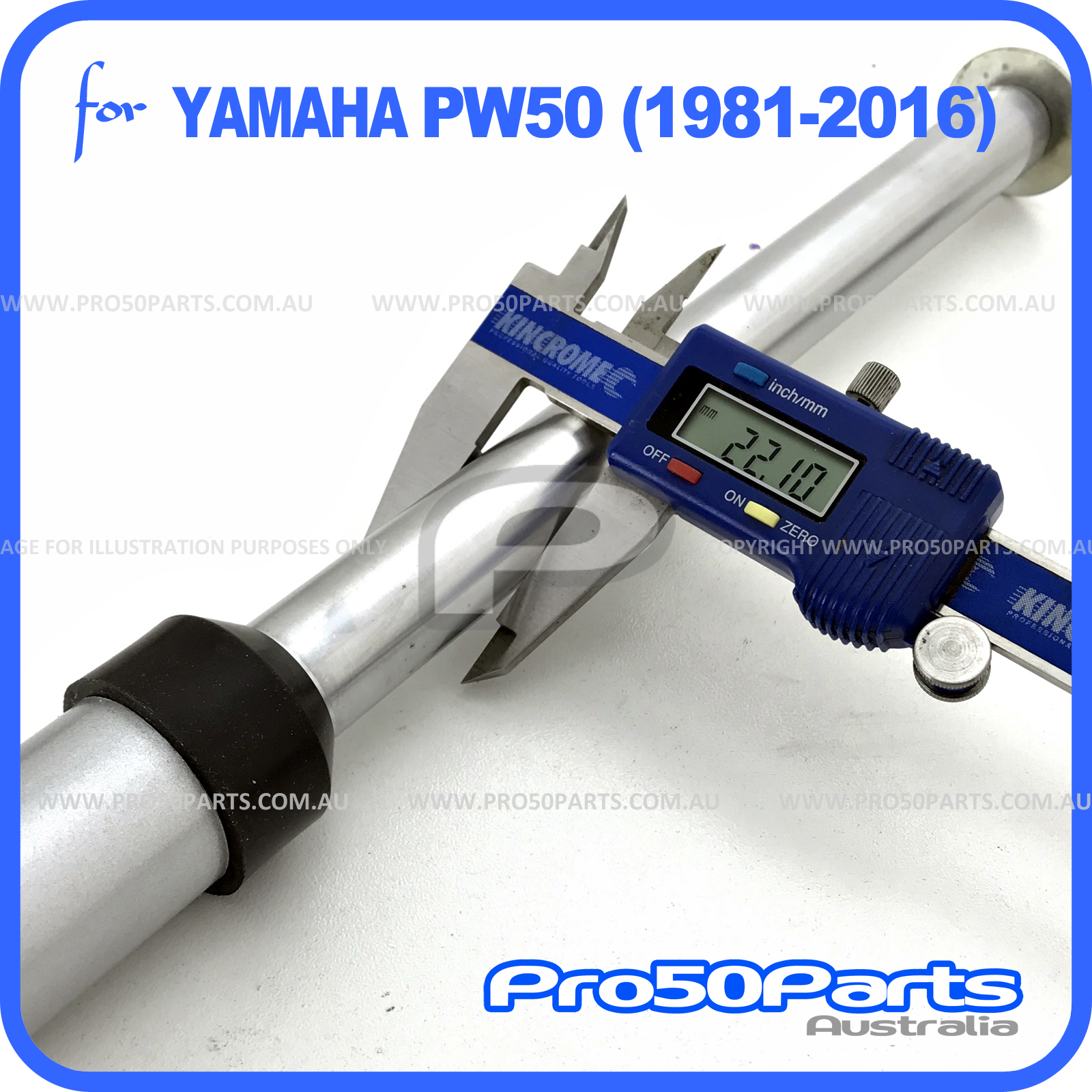 YAMAHA 1981-2016 PW50 PW 50 FRONT FORKS SHOCKS FORK SET ASSEMBLY