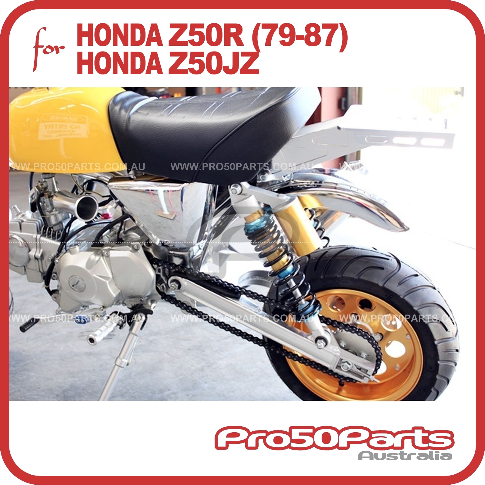 Aftermarket Honda Monkey Z50 Front Fender Rear Fender