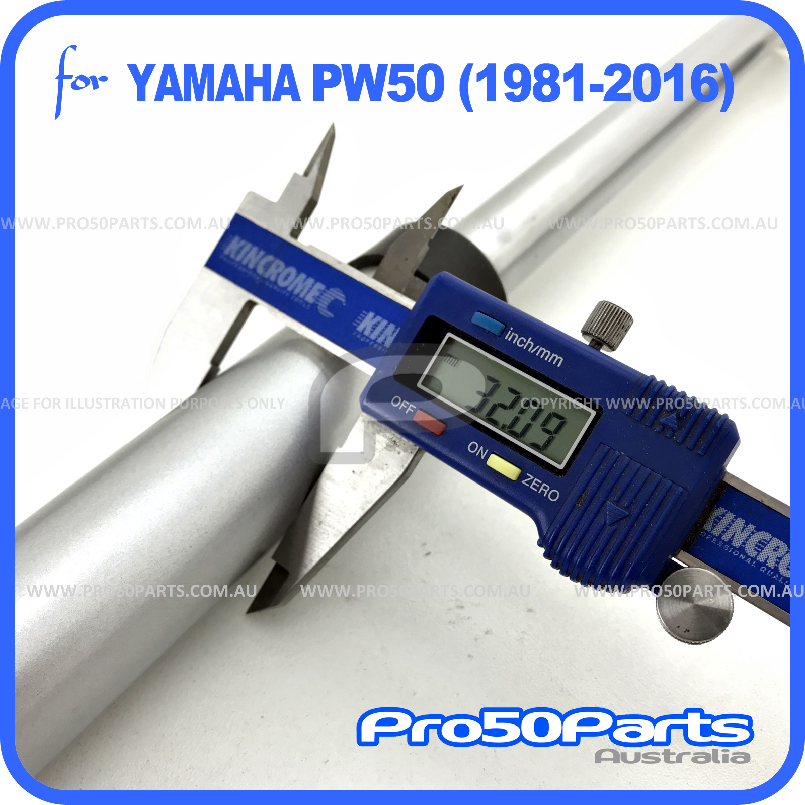 YAMAHA 1981-2016 PW50 PW 50 FRONT FORKS SHOCKS FORK SET ASSEMBLY