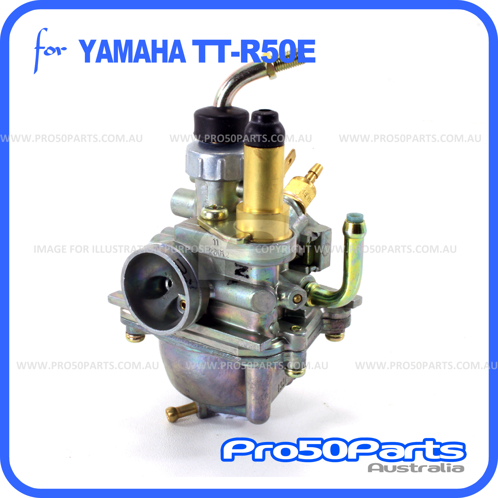 1P6-E4101-10 Carburetor for YAMAHA TTR50 TTR 50 50E Dirt bike 2006-2011 1P6E41011000 Carburetor 