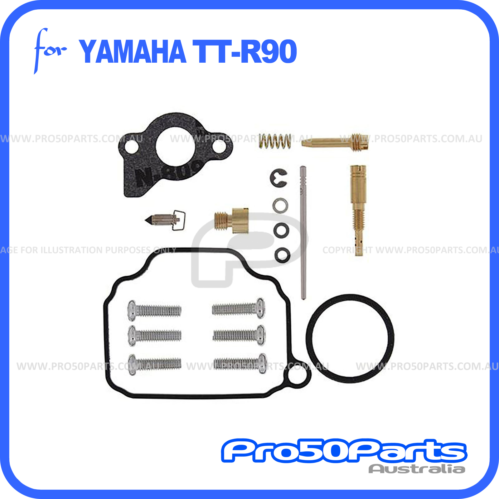 Yamaha ttr 90 clearance mikuni carburetor
