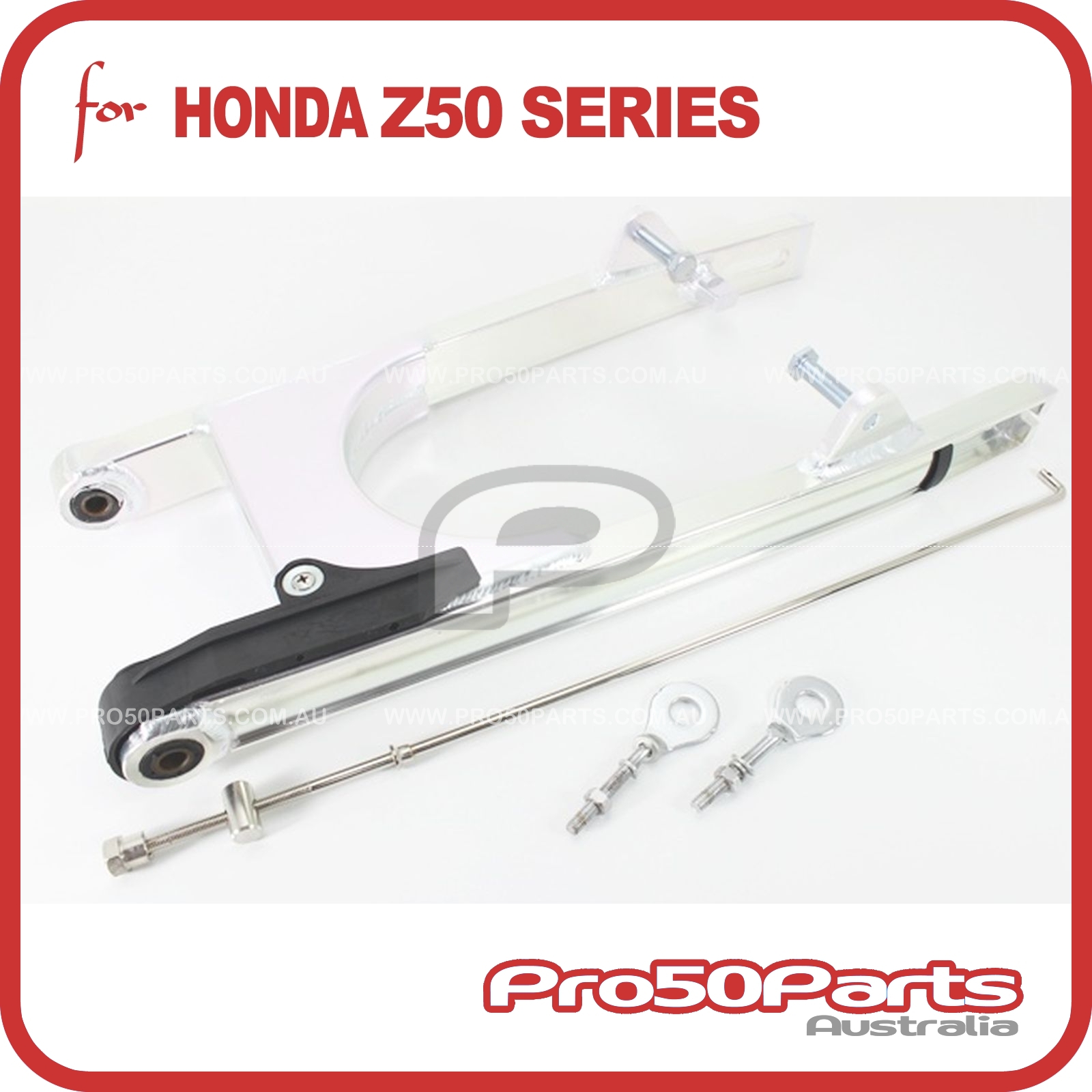 Honda monkey extended swingarm deals