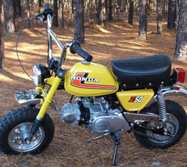 Honda Z50 Monkey Bike History
