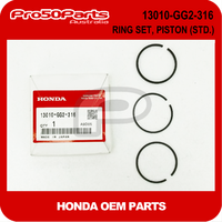 (Honda OEM) QR50 - Ring Set, Piston (Std)
