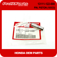 (Honda OEM) QR50 - Pin, Piston (10X33)