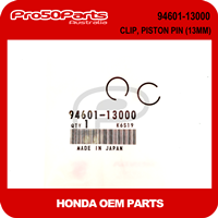 (Honda OEM) Z50 - Circlip (X2), Piston Pin (13mm)