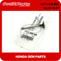 (Honda OEM) Valve, Inlet