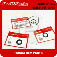 (Honda OEM) Z50R/ JZ - Gasket Set (Carb.)