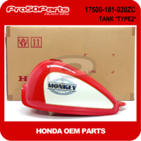 (Honda OEM) Z50R/ JZ - Tank *Type2*