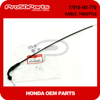 (Honda OEM) Z50R - Cable, Throttle (1980-85)