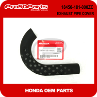 (Honda OEM) Z50R - Exhaust Pipe Cover