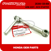 (Honda OEM) ARM ASSY., KICK STARTER