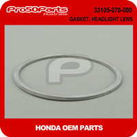 (Honda OEM) Z50JZ - Gasket, Headlight Lens