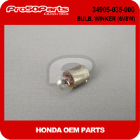 (Honda OEM) BULB, WINKER (6V8W)