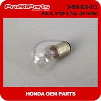 (Honda OEM) Z50A - Bulb, Stop & Tail (6v10/3w)