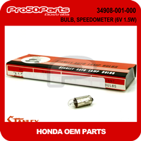 (Honda OEM) BULB, SPEEDOMETER (6V 1.5W)