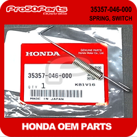 (Honda OEM) SPRING, SWITCH