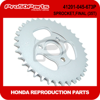 (Z50 Repro) Rear Driven Sprocket (420, 35T)