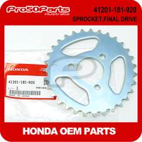 (Honda OEM) SPROCKET, FINAL DRIVEN (31T)