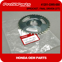 (Honda OEM) SPROCKET, FINAL DRIVEN (37T)