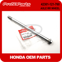 (Honda OEM) Z50 - Axle, Rr. Wheel