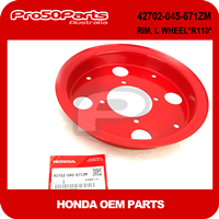 (Honda OEM) Z50 - Rim, L. Wheel *R110*