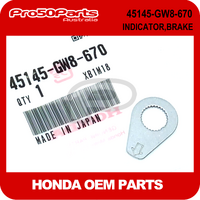 (Honda OEM) Z50R - Indicator, Brake