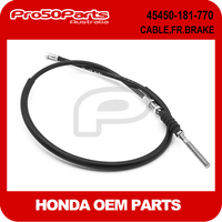 (Honda OEM) Z50R - Cable, Fr. Brake (79-87)