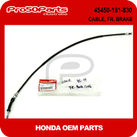 (Honda OEM) Z50R - Cable, Fr. Brake (86-99)