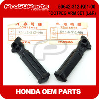 (Honda OEM) Z50J1 - Footpeg Arm Set (Left & Right)