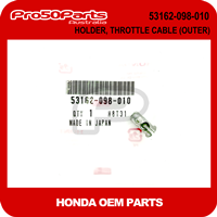 (Honda OEM) HOLDER, THROTTLE CABLE