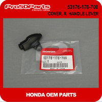 (Honda OEM) Z50R/JZ - Cover, R. Handle Lever (86-99)