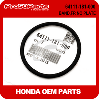 (Honda OEM) BAND, FR. NUMBER PLATE