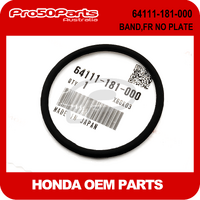 (Honda OEM) Z50R - Band, Front Number Plate
