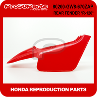 (Honda Non OEM) Z50R - Rear Fender *R-120* (1988-99)